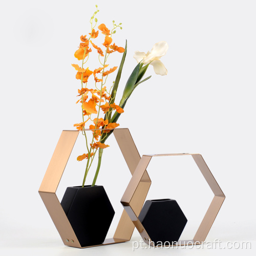 Simulação de quarto modelo para sala de estar enfeite de flores secas